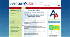 Desktop Screenshot of antigenplus.com